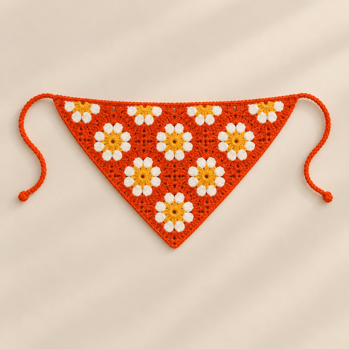 Dog Crochet Bandana