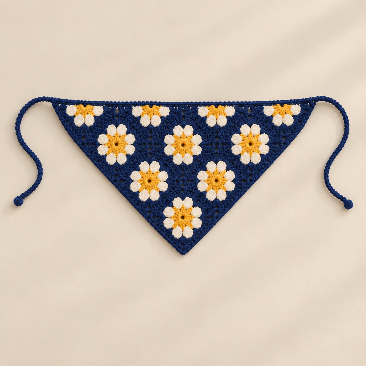 Dog Crochet Bandana